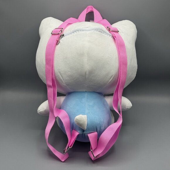 Hello Kitty Kawaii Eyes Figural Plush Backpack NEW main image 4